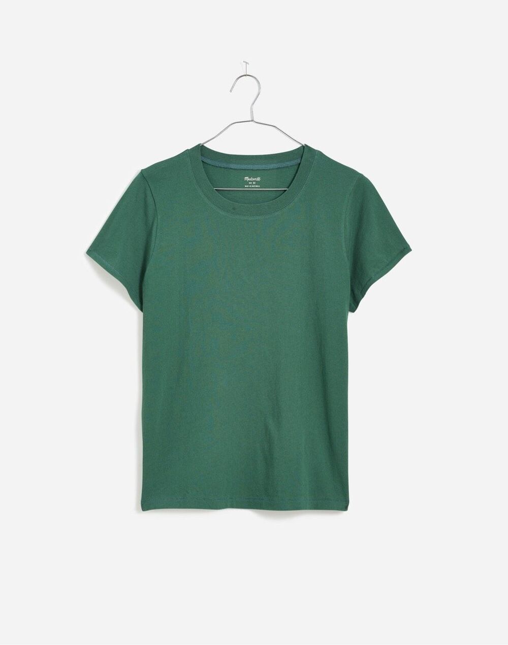 Madewell Northside Vintage Tee In Shaded Grove Green Size Medium